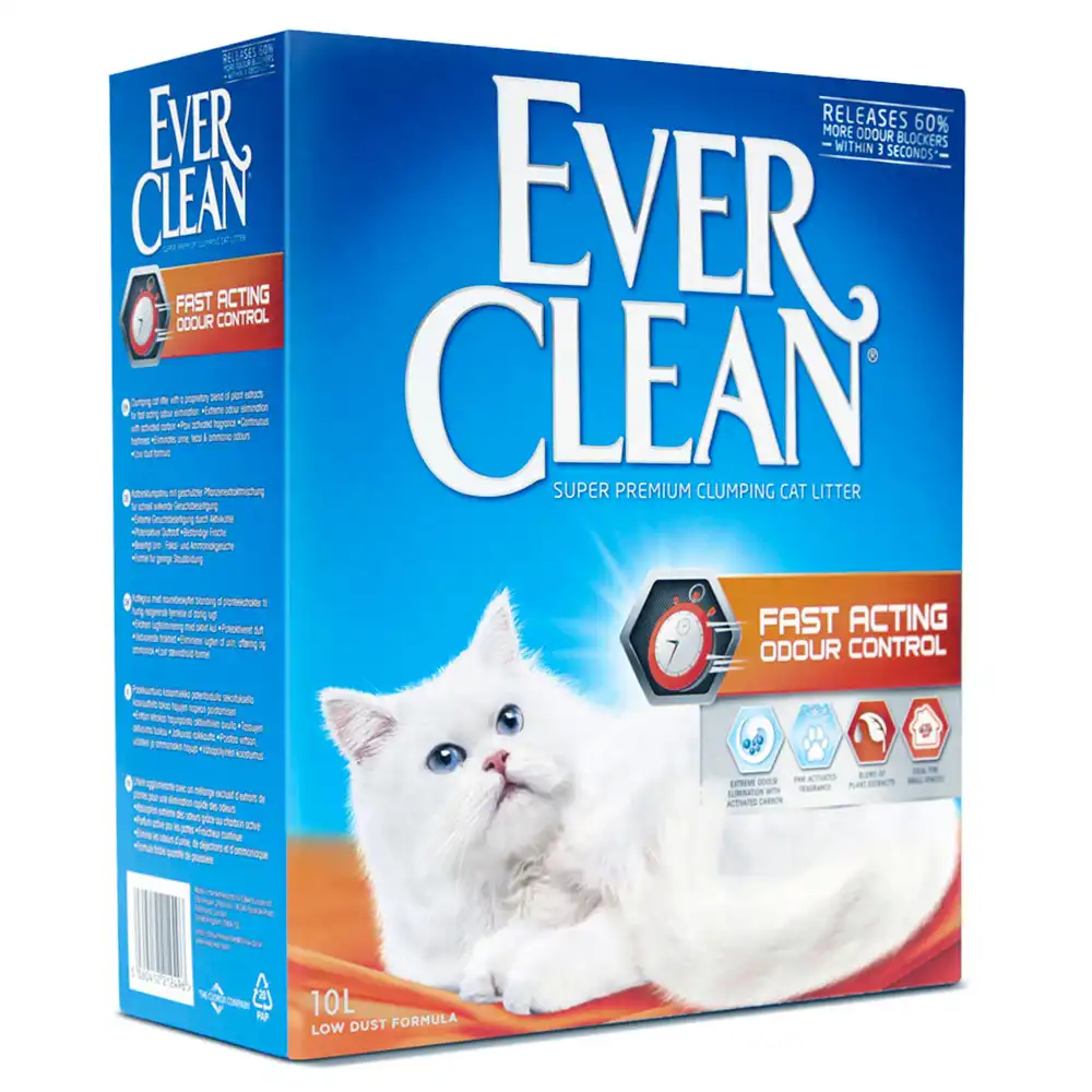 Ever Clean® Arena aglomerante de acción rápida para el control de olores - 10 l