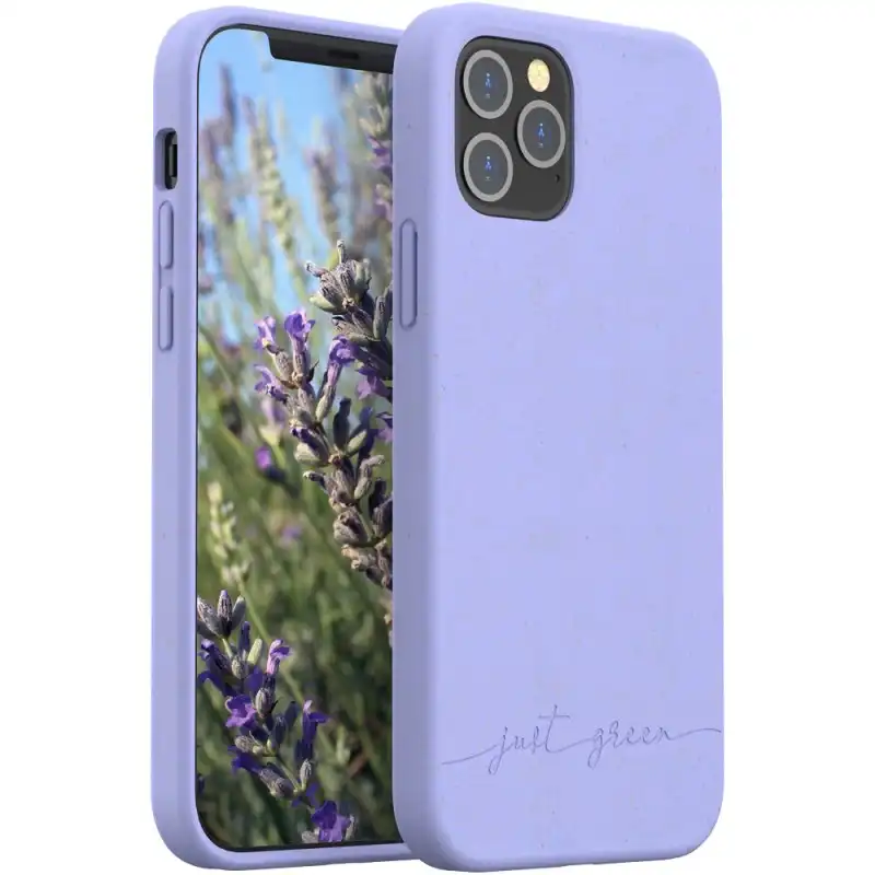 Just Green Funda Biodegradable Violeta para iPhone 12/12 Pro