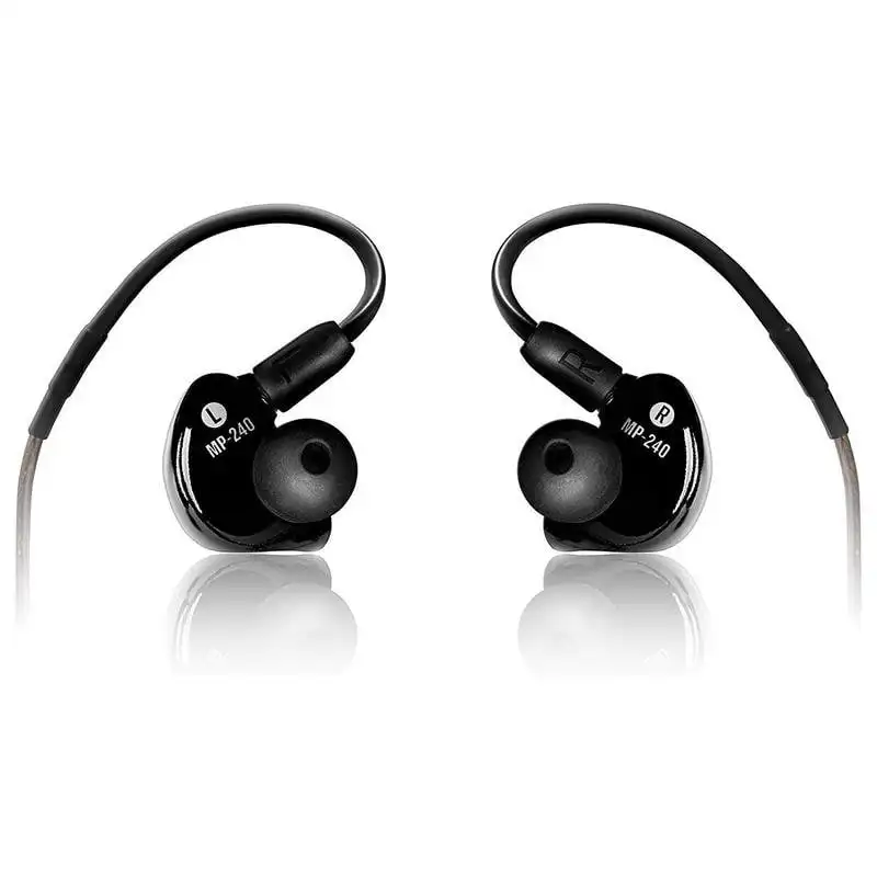 Mackie MP-240 Auriculares Profesionales Intraurales Negros