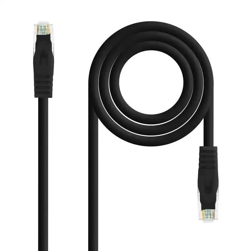 Nanocable Cable de Red RJ45 UTP Cat.6A 25cm Negro