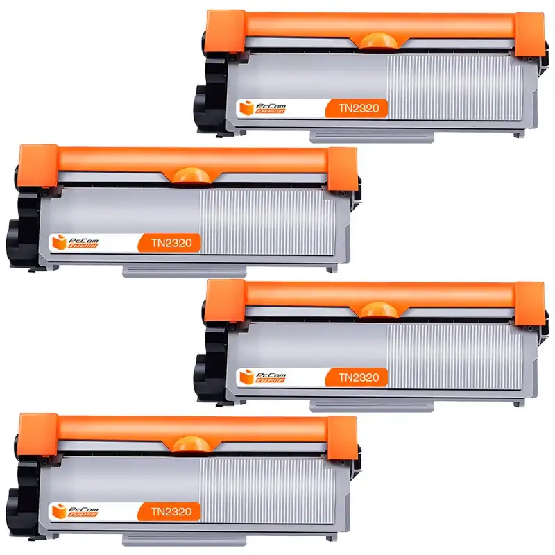 Pccom Essential Brother TN2320/TN2310 Tóner Compatible Negro Pack 4