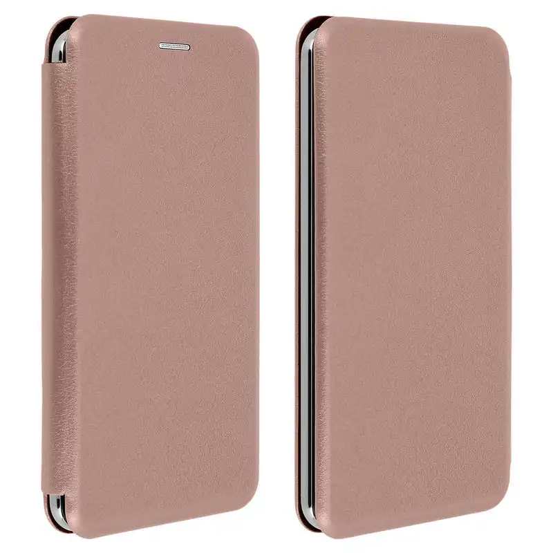 Avizar Funda Libro con Slide Champán para Smartphones de 4.8" a 5.3"