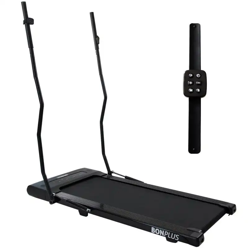 Bonplus Cinta de Correr Elíptica Hasta 8Km/h 6 Programas con Altavoces