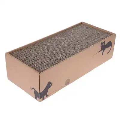 caja zooplus Basics con 4 rascadores - 44 x 20 x 12,5 cm (LxAnxAl) - Zooplus Basics - Comparador de precios