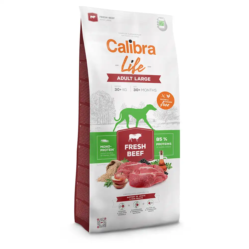 Calibra Life Adult Large Breed Vacuno - 12 kg