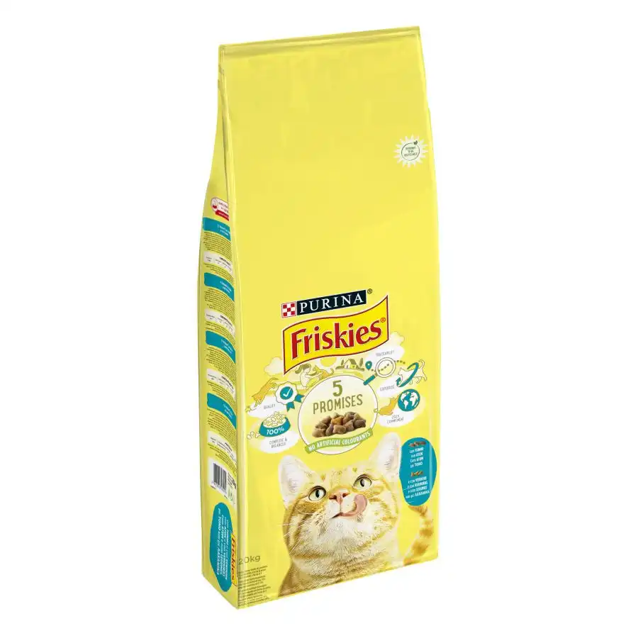 Friskies Atún y Verduras pienso para gatos 20 kg - Friskies - Comparador de precios