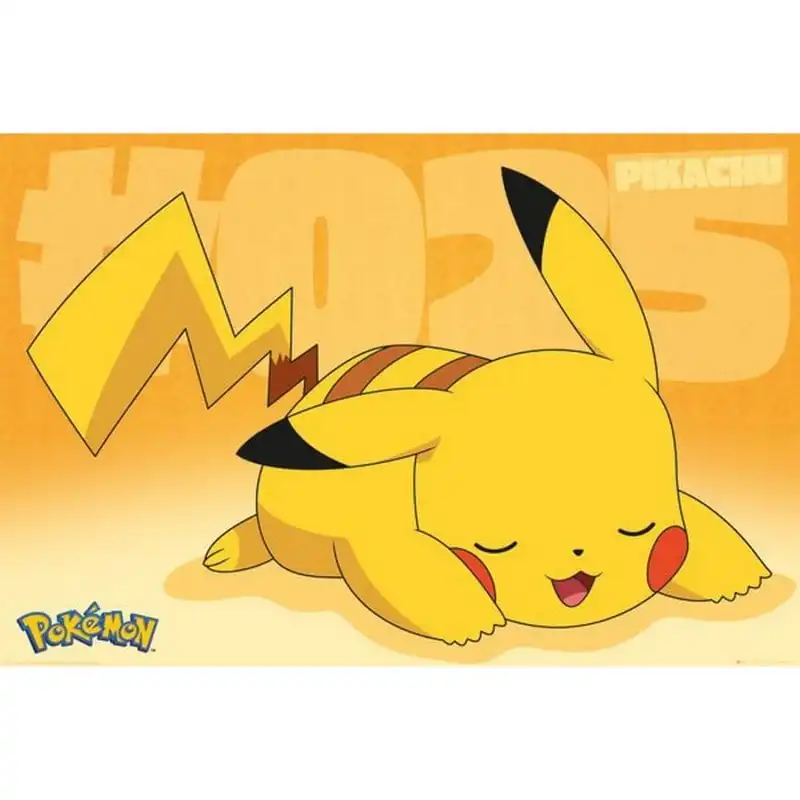 GB Eye Maxi Póster Pokémon Pikachu Asleep 91.5x61cm