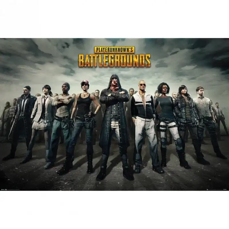 GB Eye Maxi Póster Pubg Grupo 91.5x61cm