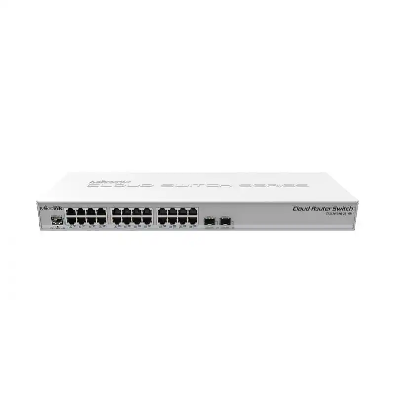 MikroTik CRS326-24G-2S+RM Switch 24 Puertos Gigabit + 2 SFP+