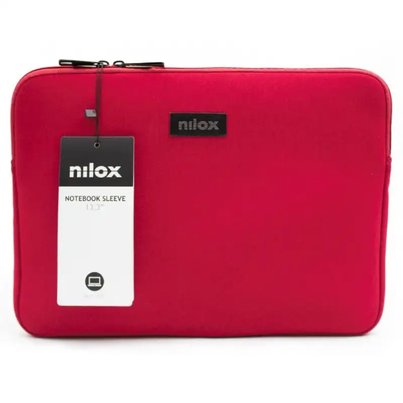 Nilox Funda de Neopreno para Portátil 13.3" Roja