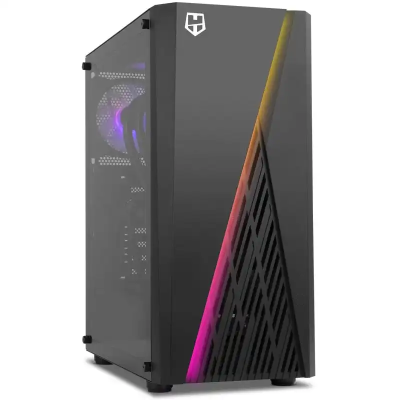 Nox Hummer Frost ARGB Cristal Templado USB 3.0 Negra