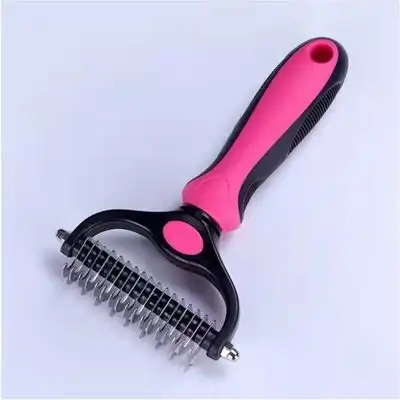 Pawffee Peine de doble cara (grande, rosa): antienredos y cabello muerto - 1 pieza - Pawffee - Comparador de precios