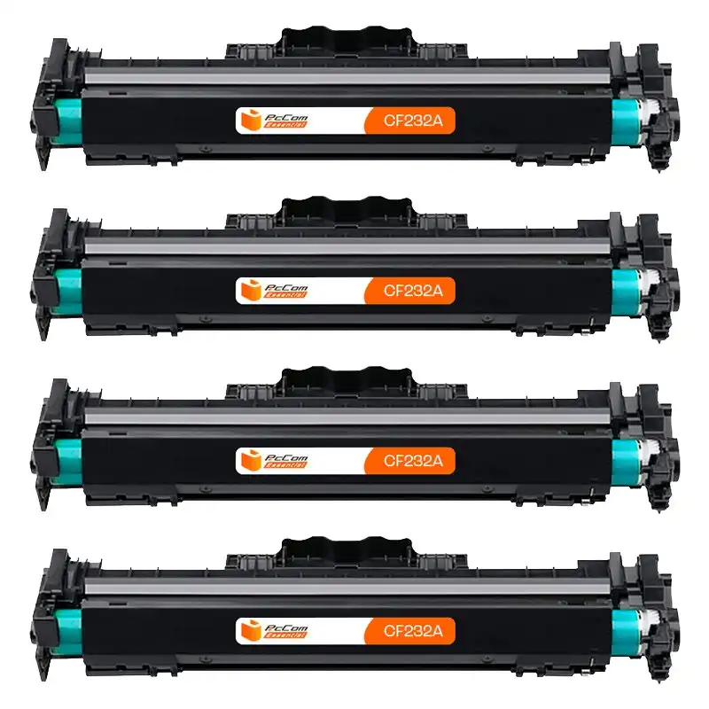 Pccom Essential Tambor Compatible HP CF232a/32a Negro Pack 4