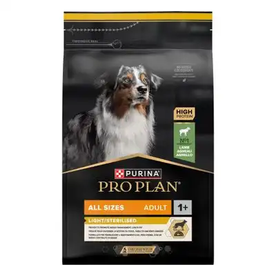 Pro Plan All Sizes Adult Light Sterilised cordero - 3 kg - Pro Plan - Comparador de precios
