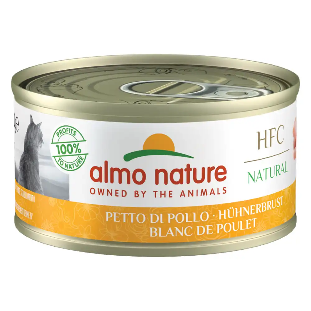 Almo Nature HFC Natural 6 x 70 g - Pechuga de pollo