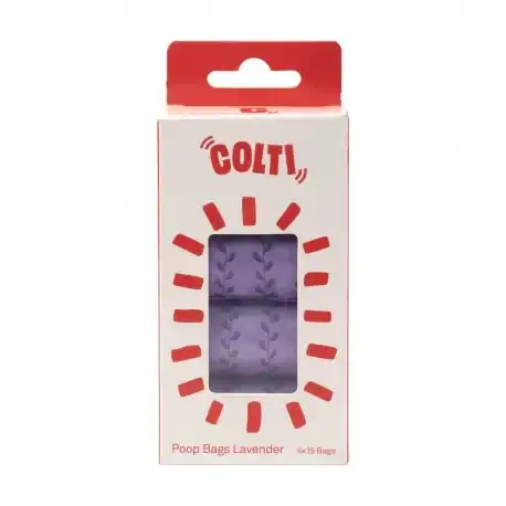 Colti Bolsas Higiénicas Aroma Lavanda para Perros 60 Bolsas (Pack 4x15ud) - Colti - Comparador de precios