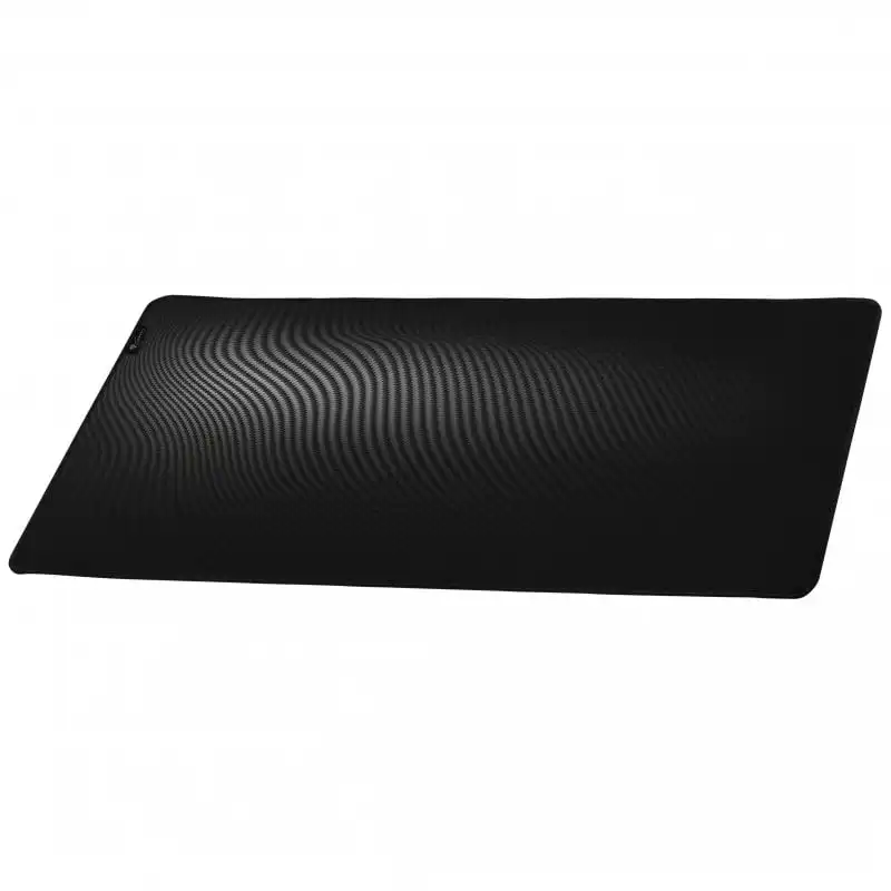 Genesis Carbon 500 Ultra Wave Alfombrilla Gaming Gran Tamaño Negra