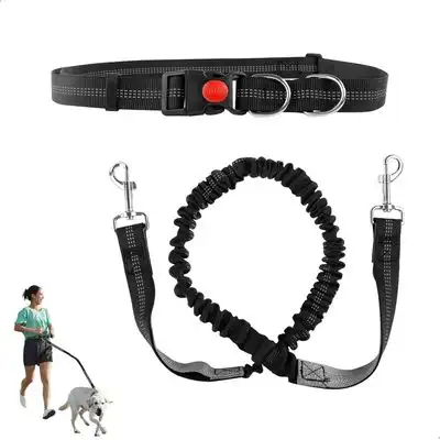 HausPets Cinturón de canicross con 2 asas elásticas, 50 kg - Artículo 1 - HausPets - Comparador de precios