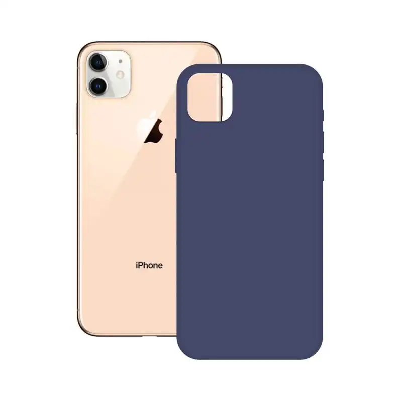 Ksix Soft Silicone Azul para iPhone 12 Mini