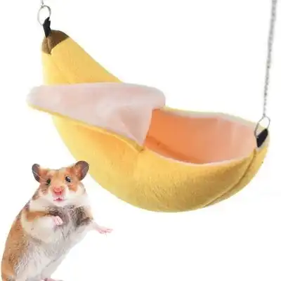 MCBOSON Nido con forma de plátano para animales pequeños - 20 x 6 x 6 cm - Mcboson - Comparador de precios