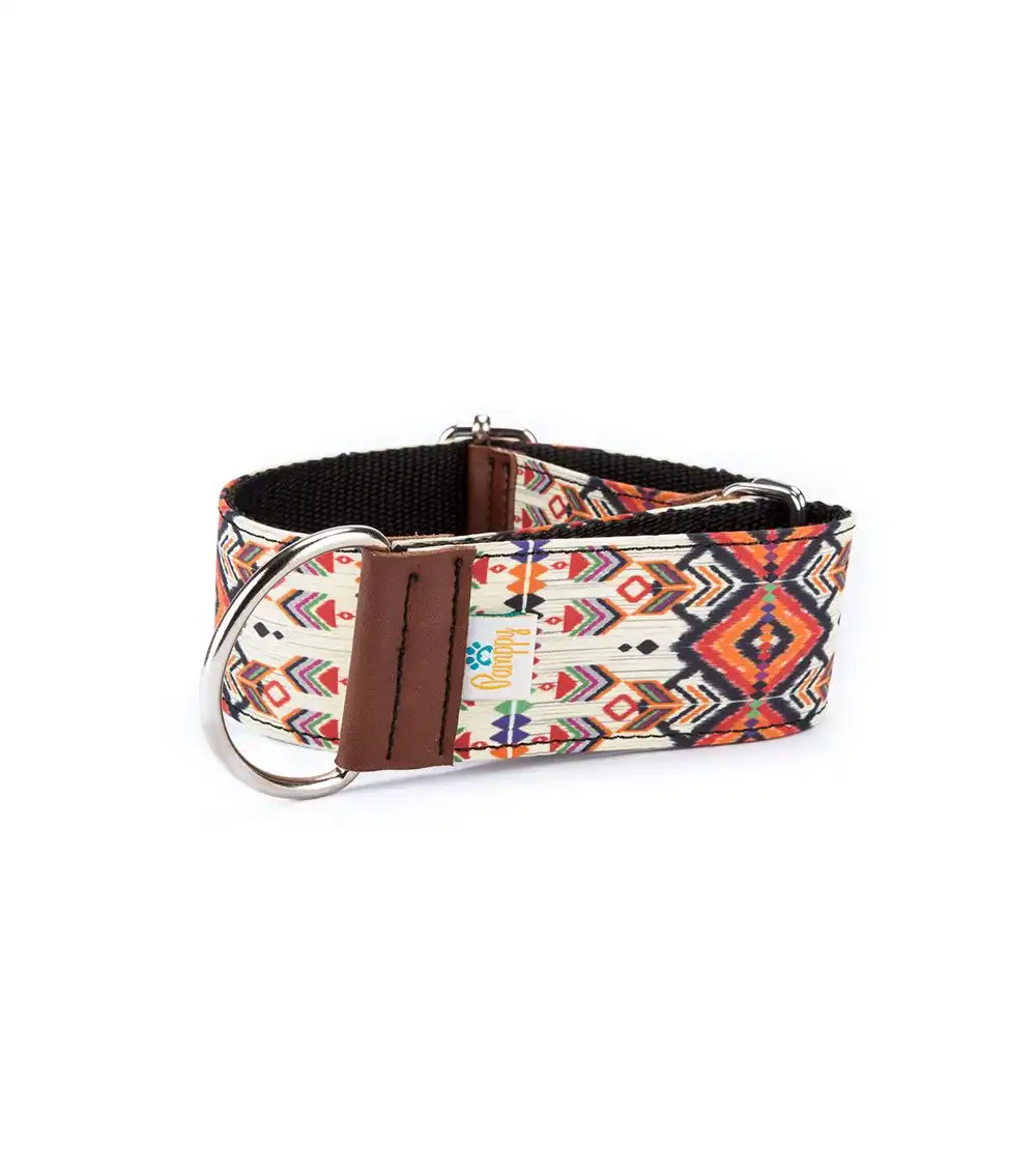 Pamppy galgo speedy india collar regulable marrón para perros