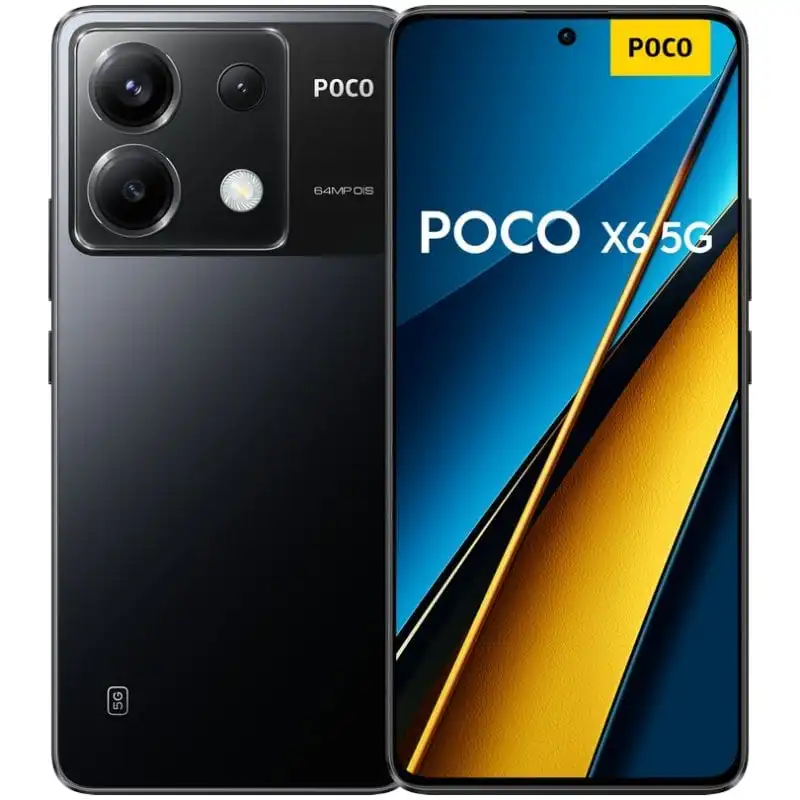 POCO X6 5G 8/256GB Negro Libre