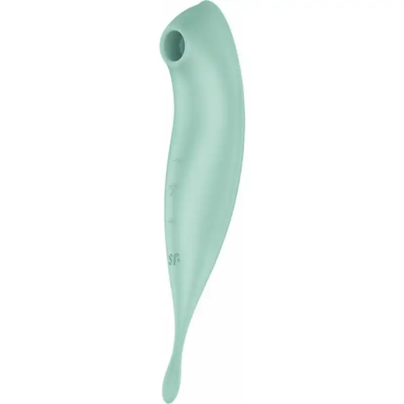 Satisfyer Twirling Pro+ Succionador Y Varita Vibradora Con App Connect - Verde