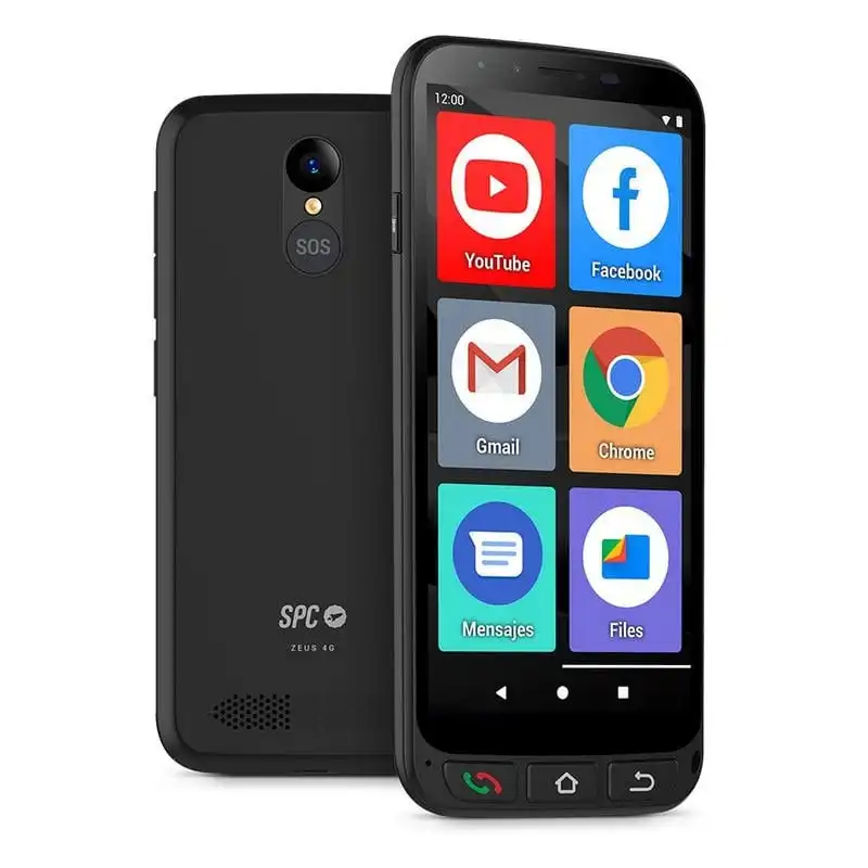SPC Zeus 4G Teléfono para Personas Mayores Negro Libre