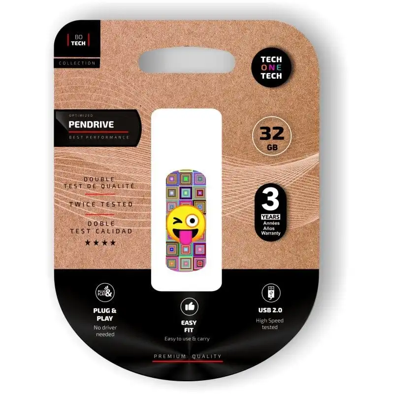 Tech One Tech Emoji Guiño 32GB USB 2.0