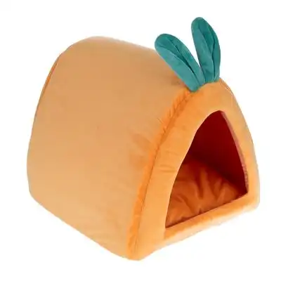 TIAKI Zanahoria cueva para conejos - 36 x 32 x 30 cm aprox. (L x An x Al) - TIAKI - Comparador de precios