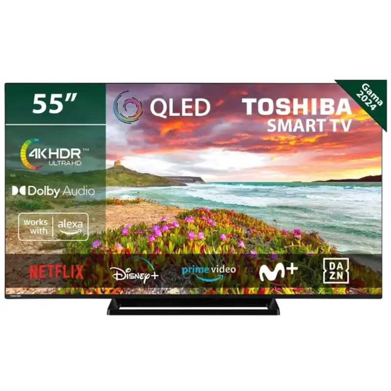 Toshiba 55QV3363DG 55" QLED UltraHD 4K HDR Dolby Audio VIDAA TV
