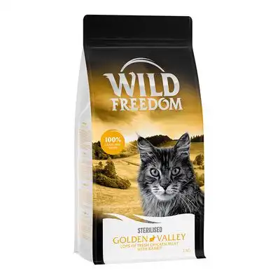 Wild Freedom Adult Golden Valley Sterilised con conejo - 2 kg - Wild Freedom - Comparador de precios