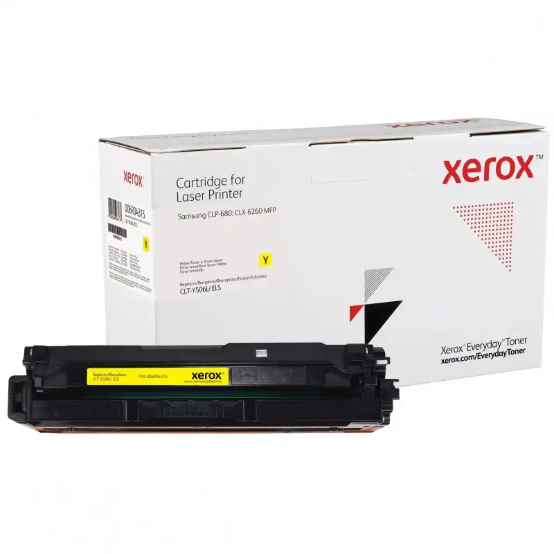 Xerox Tóner Compatible con Samsung CLT-Y506L Amarillo