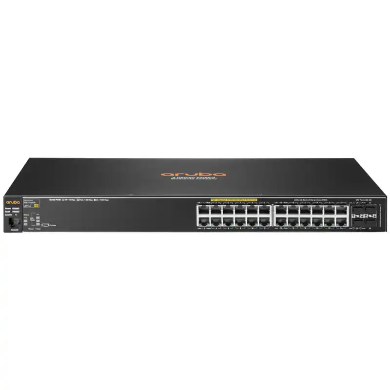 Aruba 2530 Switch Gestionable 24 Puertos Gigabit PoE+ 195W + 4 SFP