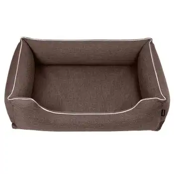 Cama Para Perros Cesta Para Perros Mestizo Mallorca Standard 80x60 Cm Color Marrón/blanco