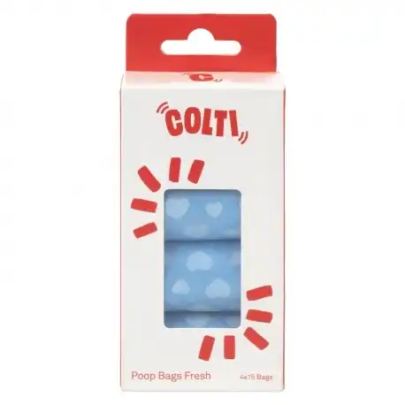 Colti Bolsas Higiénicas Aroma Fresh para Perros 60 Bolsas (Pack 4x15ud) - Colti - Comparador de precios