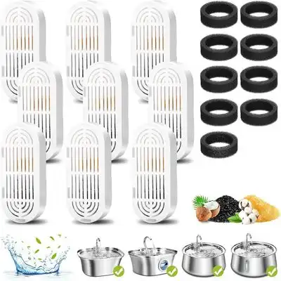 FurryFusion Filtros para fuente de agua para gatos - Filtros 25053009 - Furry Fusion - Comparador de precios