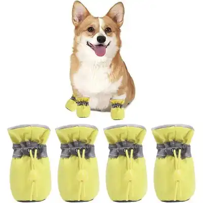 HausPets Juego de 4 botas reflectantes antideslizantes para perros - Artículo 4 - HausPets - Comparador de precios