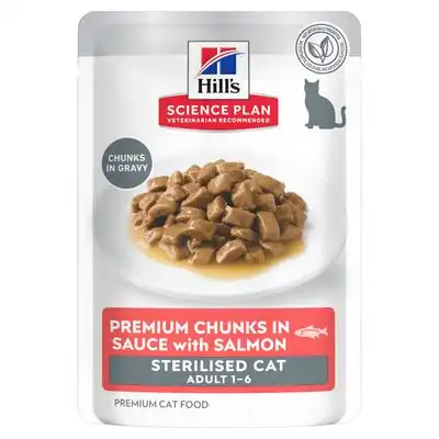 Hill's Science Plan Adult Sterilised - Salmón (12 x 85 g) - Hill's Science Plan - Comparador de precios