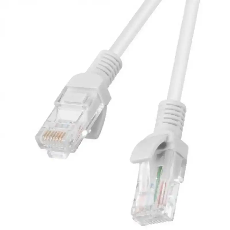 Lanberg Pack de 10 Cables de Red RJ45 UTP Cat.5e 50cm Gris