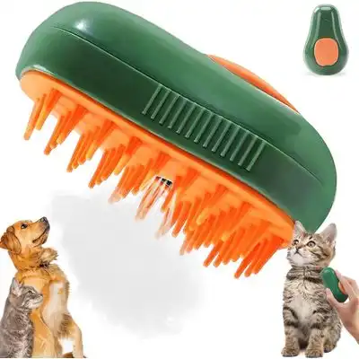 Pawffee Cepillo de vapor 3 en 1 para gatos perros: masajeador autolimpiador - 1 pieza - Pawffee - Comparador de precios