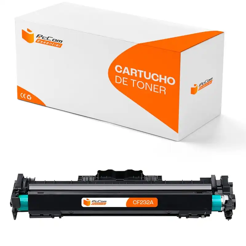Pccom Essential Tambor Compatible con HP CF232A/32A Negro