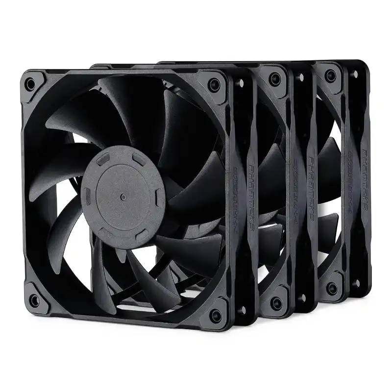 Phanteks M25 Kit 3 Ventiladores Suplementarios 120mm Negros