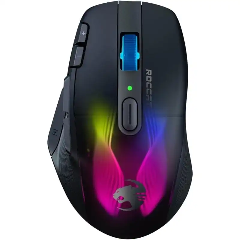 Roccat Kone XP Air Ratón Óptico Gaming Alámbrico/Inalámbrico AIMO RGB 19000DPI Negro