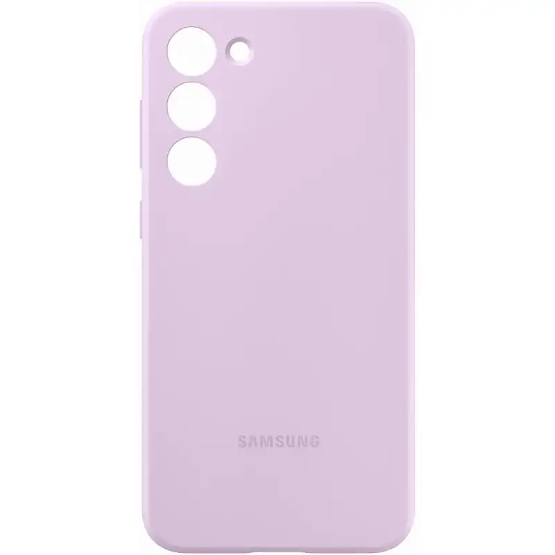 Samsung Silicone Case Funda de Silicona Lavanda para Galaxy S23 Plus