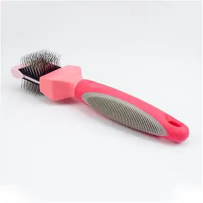 UAMLY Peine suave de doble cara para gatos - rosa - Uamly - Comparador de precios