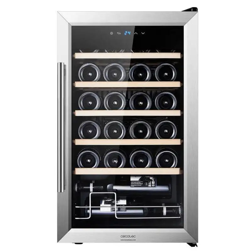 Cecotec GrandSommelier 24000 Inox Compressor Vinoteca 24 Botellas G