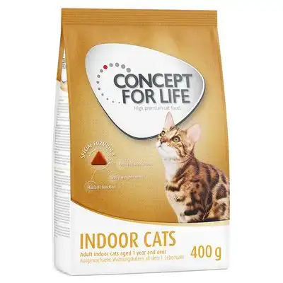 Concept for Life Indoor Cats - ¡Receta mejorada! - 400 g - Concept for Life - Comparador de precios