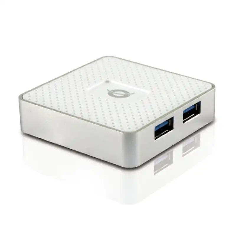 Conceptronic Hubbies Hub 3x USB 3.0 Blanco
