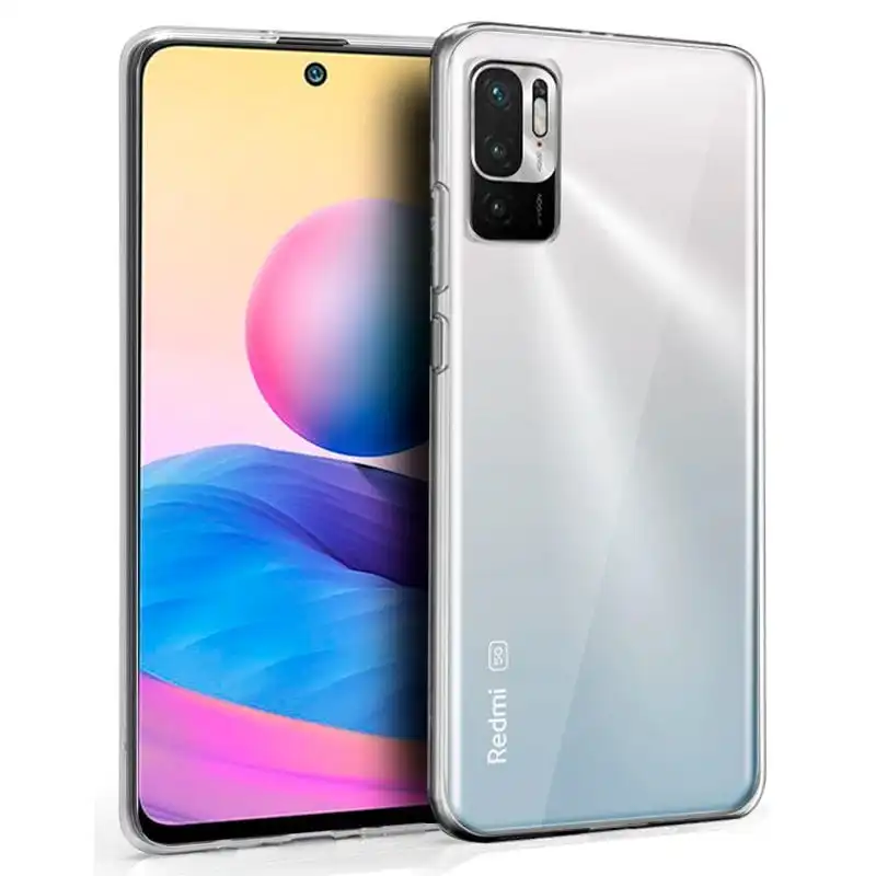 Cool Funda Silicona Transparente para Xiaomi Redmi Note 10 5G / Pocophone M3 Pro 5G
